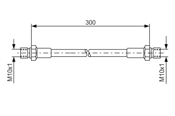 Bosch BH094 Fren hortumu küçük görsel 5