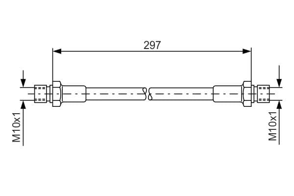 Bosch BH097 Fren hortumu küçük görsel 5