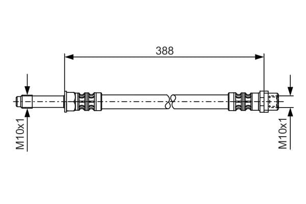 Bosch BH887 Fren hortumu küçük görsel 5