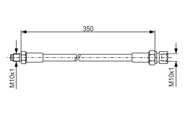 Bosch BH098 Fren hortumu küçük görsel 5