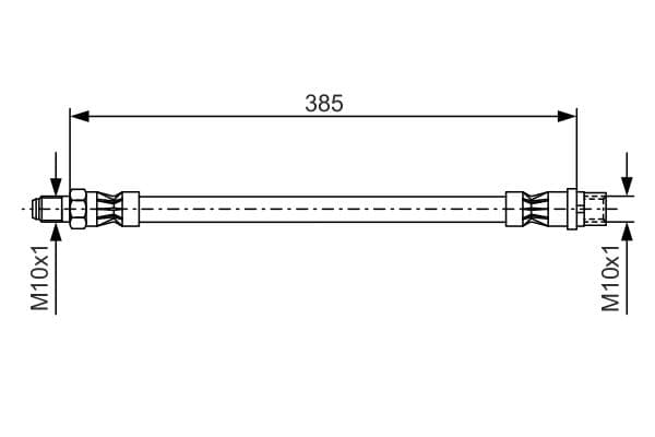 Bosch BH143 Fren hortumu küçük görsel 5