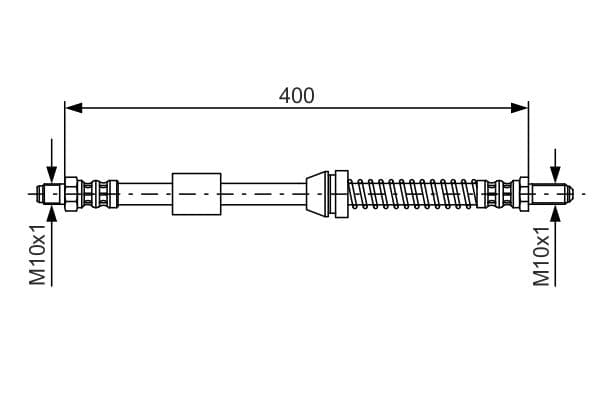 Bosch BH145 Fren hortumu küçük görsel 5