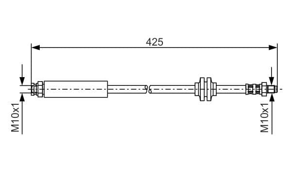 Bosch BH877 Fren hortumu küçük görsel 5