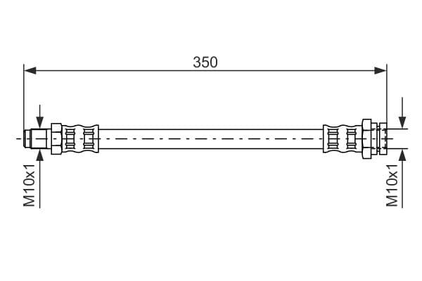 Bosch BH185 Fren hortumu küçük görsel 5