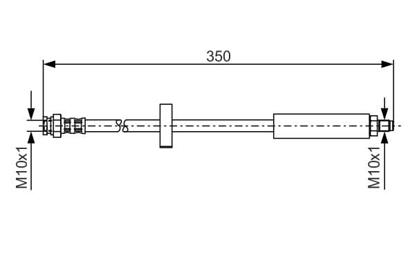 Bosch BH214 Fren hortumu küçük görsel 5