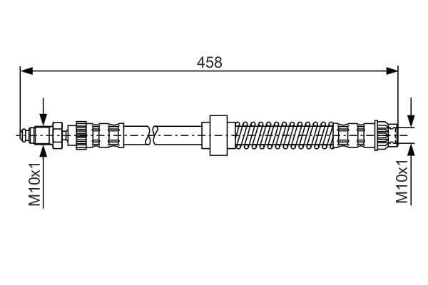 Bosch BH228 Fren hortumu küçük görsel 5