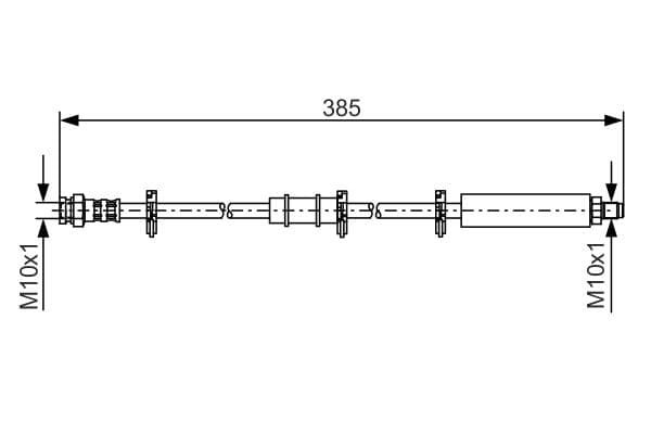 Bosch BH242 Fren hortumu küçük görsel 5