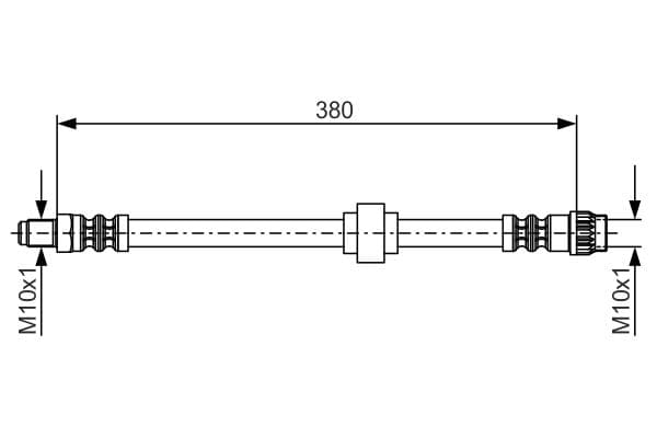 Bosch BH393 Fren hortumu küçük görsel 5