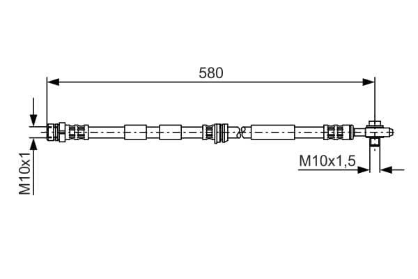 Bosch BH855 Fren hortumu küçük görsel 5
