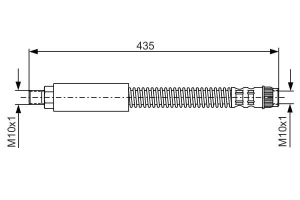 Bosch BH549 Fren boru hortumu; Arka küçük görsel 5