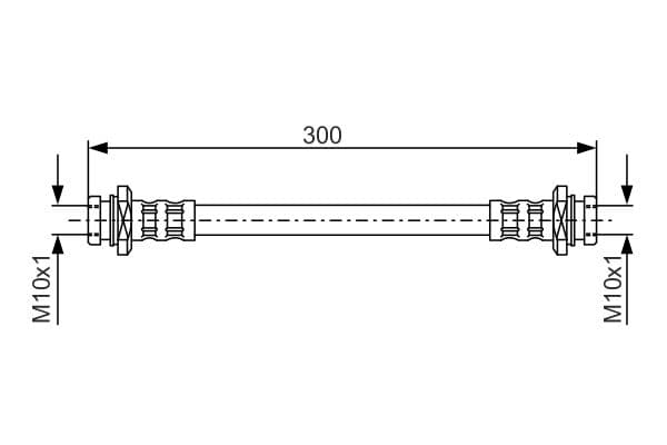 Bosch BH552 Fren hortumu küçük görsel 5