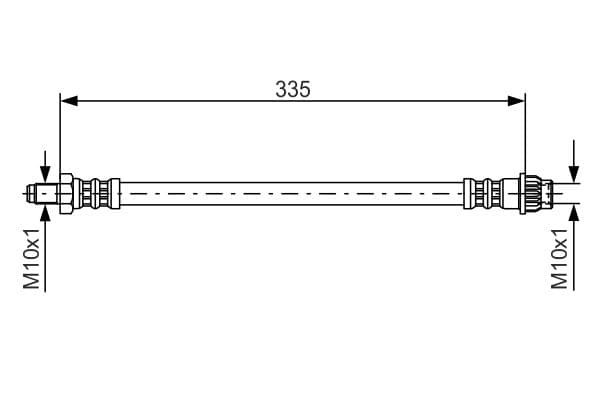 Bosch BH599 Fren hortumu küçük görsel 5