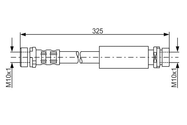 Bosch BH636 Fren hortumu küçük görsel 5