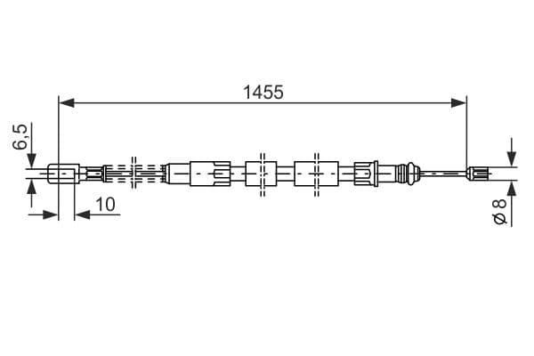 Bosch BC034 Fren kablosu küçük görsel 5