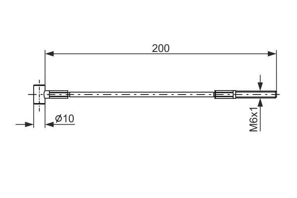 Bosch BC813 Fren kablosu küçük görsel 5
