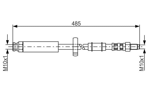Bosch BH955 Fren boru hortumu; ön küçük görsel 5