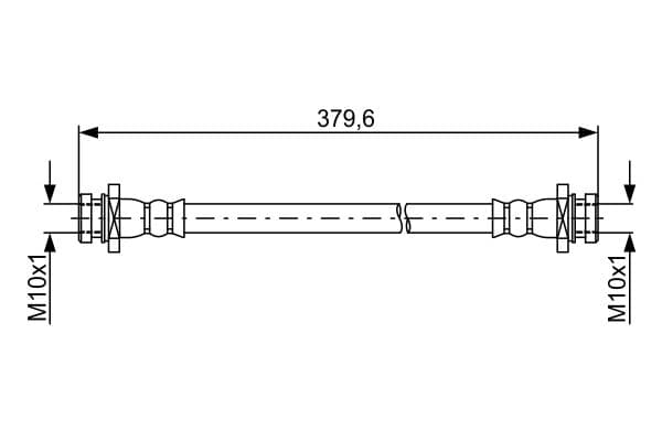 Bosch BH1737 Fren hortumu küçük görsel 5