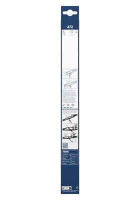 Bosch 472 Silecek lastiği, set küçük görsel 7