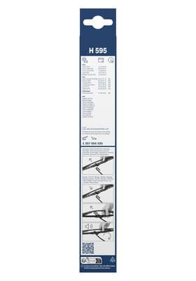 Bosch H 595 Cam silecek mesnedi, arka küçük görsel 7