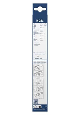 Bosch H 251 Cam silecek mesnedi, arka küçük görsel 8