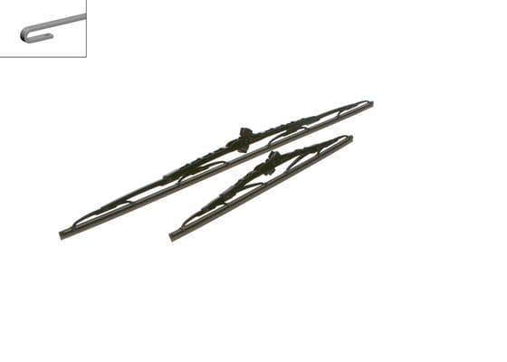 Bosch 653 Silecek lastiği, set 1