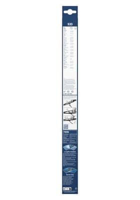 Bosch 533 Silecek lastiği, set küçük görsel 7