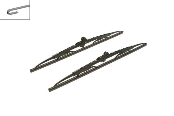 Bosch 480 Silecek lastiği, set 1