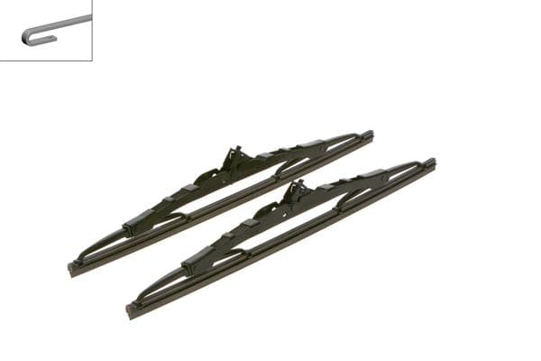 Bosch 340 Silecek lastiği, set 1