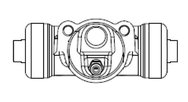 Bosch WC2386 Tekerlek fren silindiri; Arka küçük görsel 5