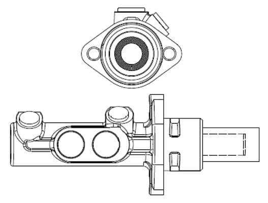 Bosch MC3942 Ana fren silindiri küçük görsel 5