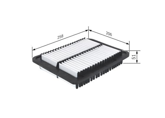 Bosch 2012-2014 Citroen C4 Aircross 1.6 NKZ Motor 114hp Periyodik Bakım Seti küçük görsel 2