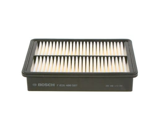 Bosch S 0587 Hava filtresi elemanı, Motor küçük görsel 2