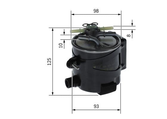 Bosch Filtre Sistemleri Akaryakıt besleme borusu süzgeci küçük görsel 5