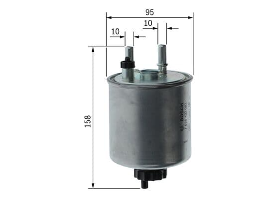 Bosch Filtre Sistemleri Akaryakıt besleme borusu süzgeci küçük görsel 5