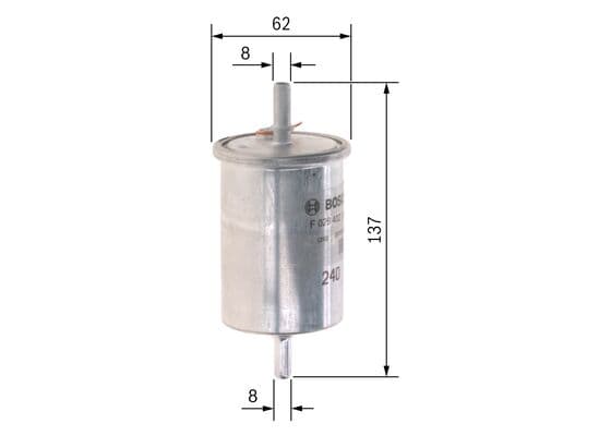 Bosch N 2124 Akaryakıt besleme borusu süzgeci küçük görsel 5