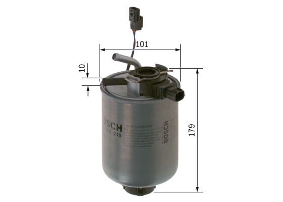 Bosch N 2219 Akaryakıt besleme borusu süzgeci küçük görsel 5