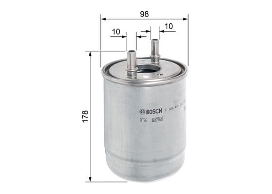 Bosch N 2232 Akaryakıt besleme borusu süzgeci küçük görsel 5