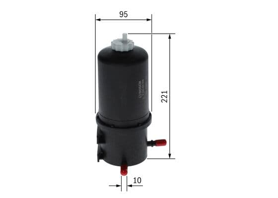 Bosch N 2828 Akaryakıt besleme borusu süzgeci küçük görsel 5
