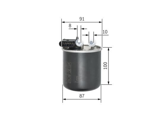 Bosch N 2838 Akaryakıt besleme borusu süzgeci 1