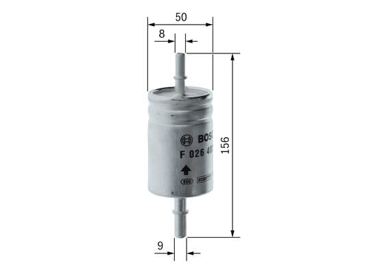 Bosch F 3037 Akaryakıt besleme borusu süzgeci küçük görsel 6