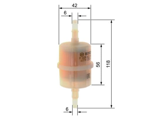 Bosch F 3169 Akaryakıt besleme borusu süzgeci küçük görsel 5
