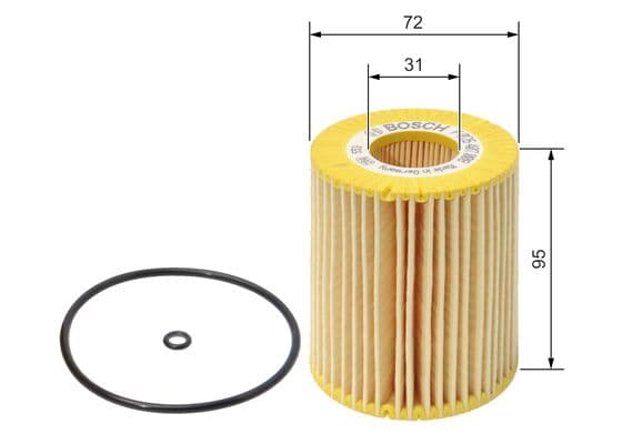 Bosch P 7008 Yağ filtre tertibatı küçük görsel 10