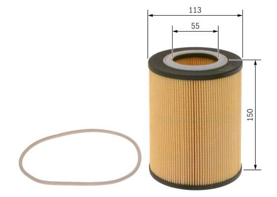 Bosch P 7046 Yağ filtre tertibatı küçük görsel 5