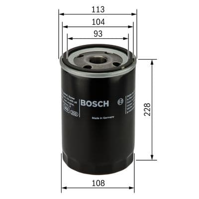 Bosch 2007-2012 Iveco Stralis 2007 Stralis L 320 S 36 F2BE3681A*.. Motor 355hp Periyodik Bakım Seti küçük görsel 2
