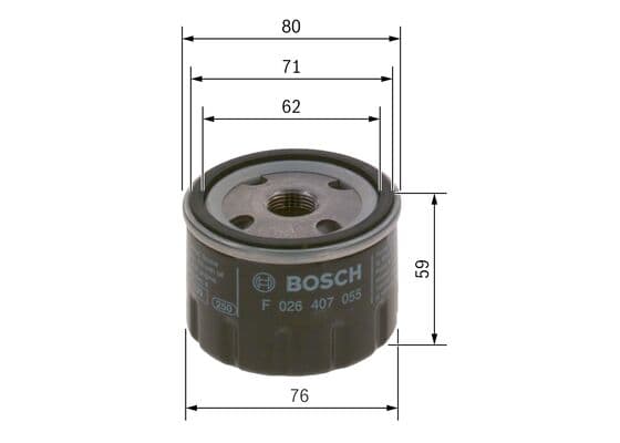Bosch P 7055 Yağ filtresi küçük görsel 5