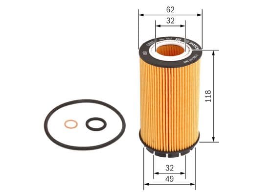 Bosch P 7069 Yağ filtre tertibatı 1