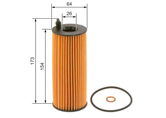 Bosch P 7072 Yağ filtre tertibatı küçük görsel 5