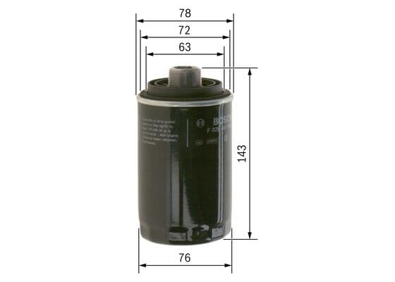 Bosch P 7080 Yağ filtresi küçük görsel 10