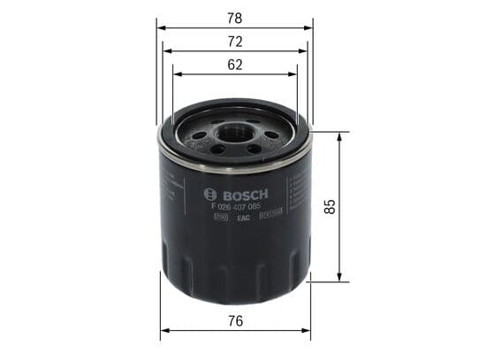 Bosch P 7085 Yağ filtresi küçük görsel 5
