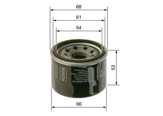 Bosch P 7089 Yağ filtresi küçük görsel 9